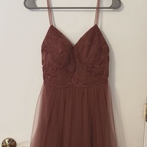 Azazie bridesmaid/prom dress size C